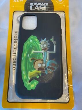 iPhone 11 Rick and Morty Case 6.1" Soft Silicone Full Protection Cases